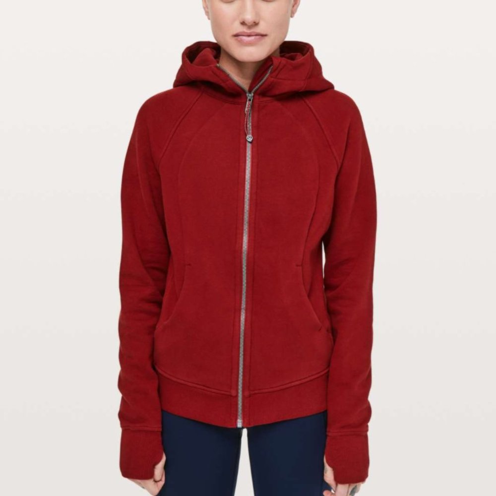 Lululemon Scuba Hoodie - Dark Sport Red